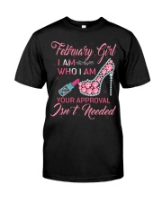 FEBRUARY GIRL Classic T-Shirt thumbnail