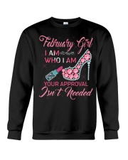 FEBRUARY GIRL Crewneck Sweatshirt thumbnail