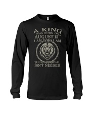AUGUST KING 15 Long Sleeve Tee tile