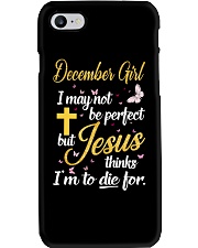 DECEMBER GIRL-D Phone Case tile