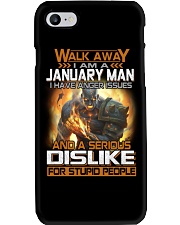 JANUARY MAN Phone Case tile