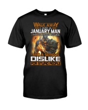 JANUARY MAN Classic T-Shirt front