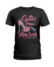 MARCH QUEENS Ladies T-Shirt front