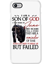 H- JUNE MAN Phone Case tile