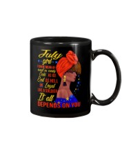 JULY GIRL Mug tile