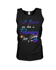FEBRUARY QUEEN Unisex Tank tile