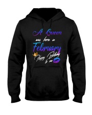 FEBRUARY QUEEN Hooded Sweatshirt tile