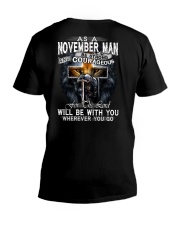 NOVEMBER MAN V-Neck T-Shirt thumbnail