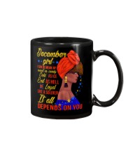 DECEMBER GIRL Mug tile