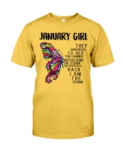 JANUARY GIRL Classic T-Shirt front
