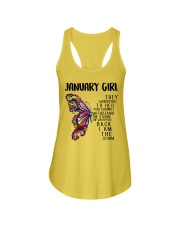 JANUARY GIRL Ladies Flowy Tank tile