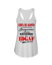 CHICA DE AGOSTO Ladies Flowy Tank tile