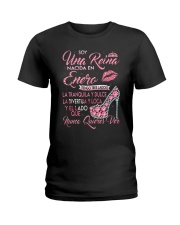 Camisetas Sublimadas Mujer Para Reinas De Enero Ladies T-Shirt front