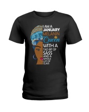 JANUARY QUEEN Ladies T-Shirt front