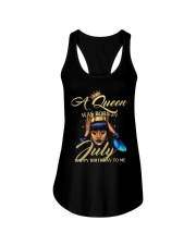 H - JULY QUEEN Ladies Flowy Tank tile