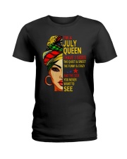 JULY QUEEN-D Ladies T-Shirt front