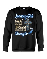 January Girl Crewneck Sweatshirt thumbnail