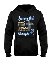January Girl Hooded Sweatshirt thumbnail