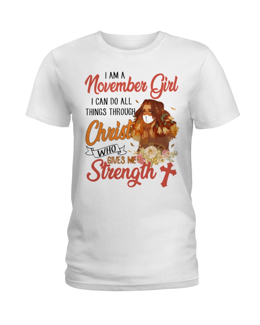 OCTOBER GIRL Ladies T-Shirt