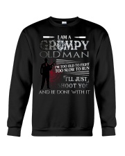 Grumpy Old Man Crewneck Sweatshirt thumbnail