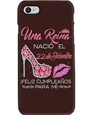 22 DE DICIEMBRE Phone Case tile