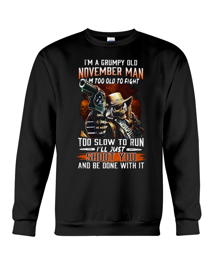November Man Crewneck Sweatshirt