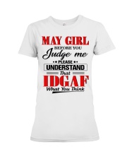 H - MAY GIRL Premium Fit Ladies Tee tile