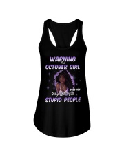 H - OCTOBER GIRL Ladies Flowy Tank thumbnail