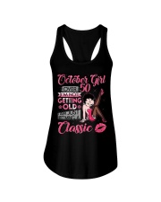 OCTOBER GIRL OVER 50 Ladies Flowy Tank thumbnail
