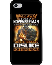 NOVEMBER MAN Phone Case tile