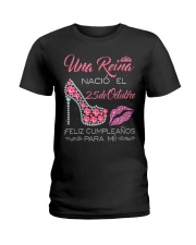 25 DE OCTUBRE Ladies T-Shirt front