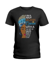 JULY QUEEN Ladies T-Shirt front