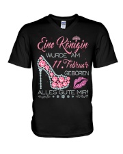Eine Königin Februar V-Neck T-Shirt thumbnail