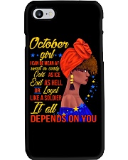 OCTOBER GIRL Phone Case tile