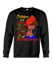 OCTOBER GIRL Crewneck Sweatshirt tile