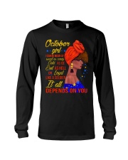 OCTOBER GIRL Long Sleeve Tee tile