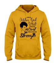 OCTOBER GIRL Hooded Sweatshirt thumbnail