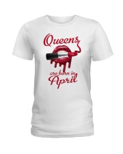Queens T4 Ladies T-Shirt front