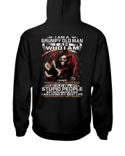 GRUMPY OLD MAN STUPID PEOPLE Hooded Sweatshirt thumbnail