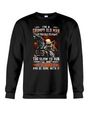 H - I'm Grumpy Old Man Crewneck Sweatshirt thumbnail