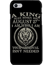 AUGUST KING 27 Phone Case tile