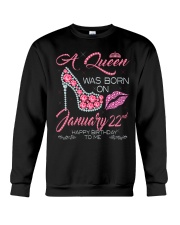 22nd january Crewneck Sweatshirt thumbnail