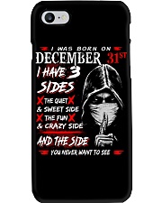 DECEMBER 31 Phone Case tile