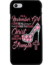 NOVEMBER GIRL-D Phone Case thumbnail