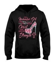 NOVEMBER GIRL-D Hooded Sweatshirt thumbnail