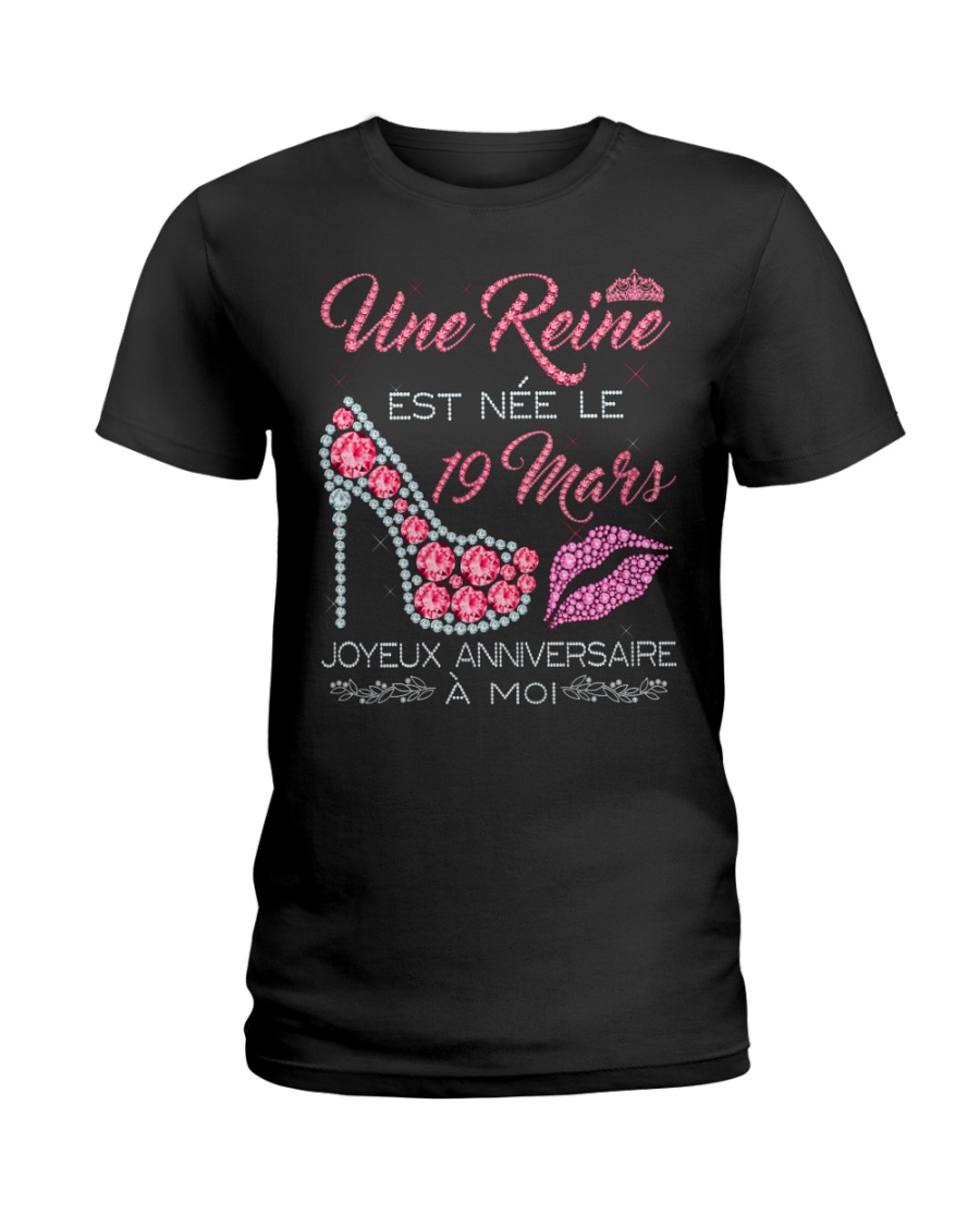 19 Mars Ladies T-Shirt