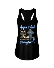 2nd August christ Ladies Flowy Tank thumbnail