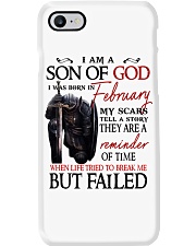 H- FEBRUARY MAN Phone Case tile