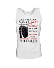 H- FEBRUARY MAN Unisex Tank tile