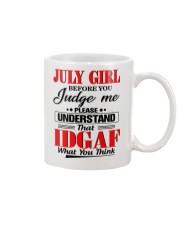 H - JULY GIRL Mug tile